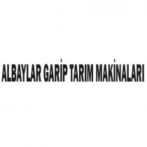 albaylar garip tarım makinaları