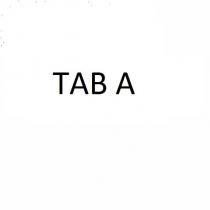 tab a