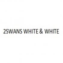 2swans white & white