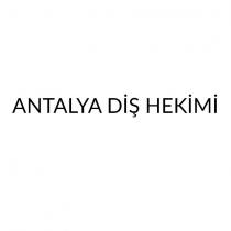 antalya diş hekimi