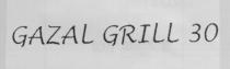 gazal grill 30