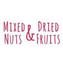 mixed nuts & dried fruits