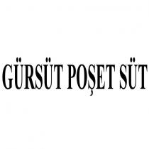 gürsüt poşet süt