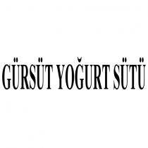 gürsüt yoğurt sütü