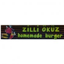 zilli öküz homemade burger