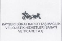 kayseri sürat kargo taşımacılık ve lojistik hizmetleri