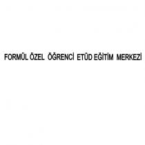 formül özel öğrenci etüd eğitim merkezi