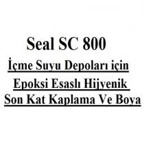 seal sc 800 içme suyu depoları için epoksi esaslı hijyenik son kat kaplama ve boya