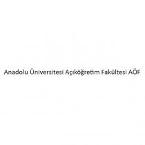 anadolu üniversitesi açıköğretim fakültesi aöf