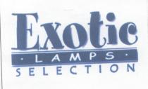 exotic lamps selection