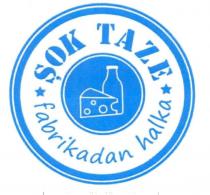 şok taze fabrikadan halka