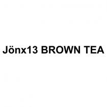 jönx13 brown tea