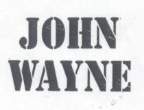 john wayne