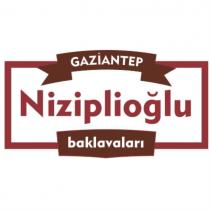 gaziantep niziplioğlu baklavaları