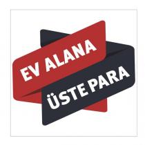 ev alana üste para