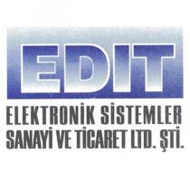 edit elektronik sistemleri sanayi ve lt. şti