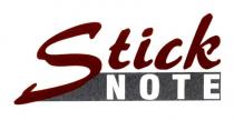 stick note