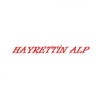 hayrettin alp
