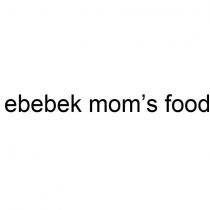 ebebek mom's food
