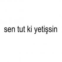 sen tut ki yetişsin