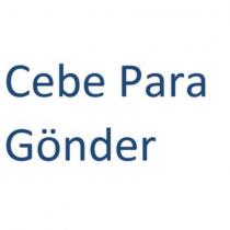 cebe para gönder