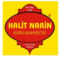 halit narin kuru kahvecisi kuruluş 1944 halis türk kahvesi