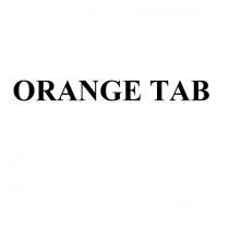 orange tab