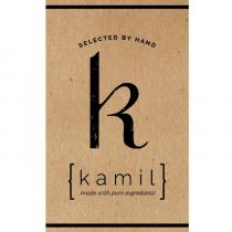 selected by hand k kamil made with pure ingredients