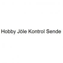 hobby jöle kontrol sende