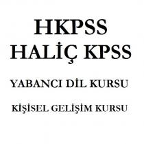 hkpss haliç kpssyabancı dil kursu kişisel gelişim kursu
