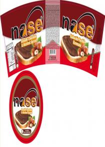 nase smooth chocolate & hazelnut spread kakaolu fındık kreması