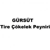 gürsüt tire çökelek peyniri