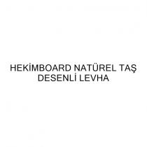 hekimboard natürel taş desenli levha