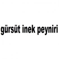 gürsüt inek peyniri
