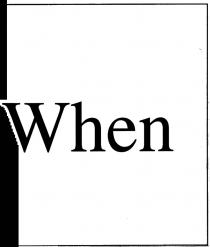 when