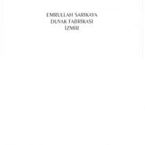emrullah sarıkaya duvak fabrikası izmir