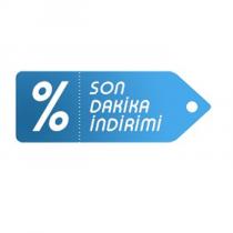 son dakika indirimi