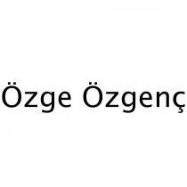 özge özgenç