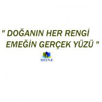doğanın her rengi emeğin gerçek yüzü mone