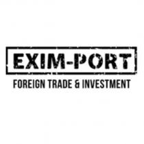 exım-port foreıgn trade & ınvestment