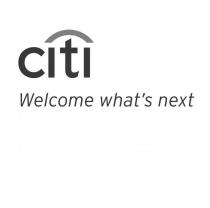 citi welcome what's next ve