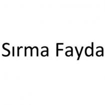 sırma fayda