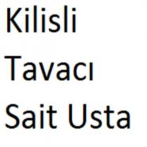 kilisli tavacı sait usta