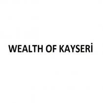 wealth of kayseri
