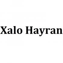xalo hayran