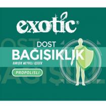 exotic dost bağışıklık karışık meyveli içecek propolisli
