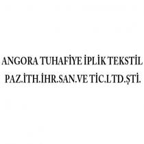 angora tuhafiye iplik tekstil paz. ith. ihr. san. ve tic. ltd. şti.