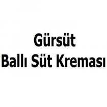 gürsüt ballı süt kreması