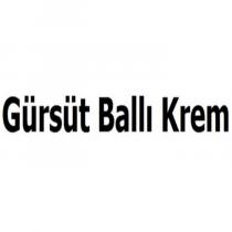 gürsüt ballı krem