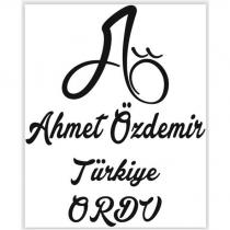 aö ahmet özdemir türkiye ordu